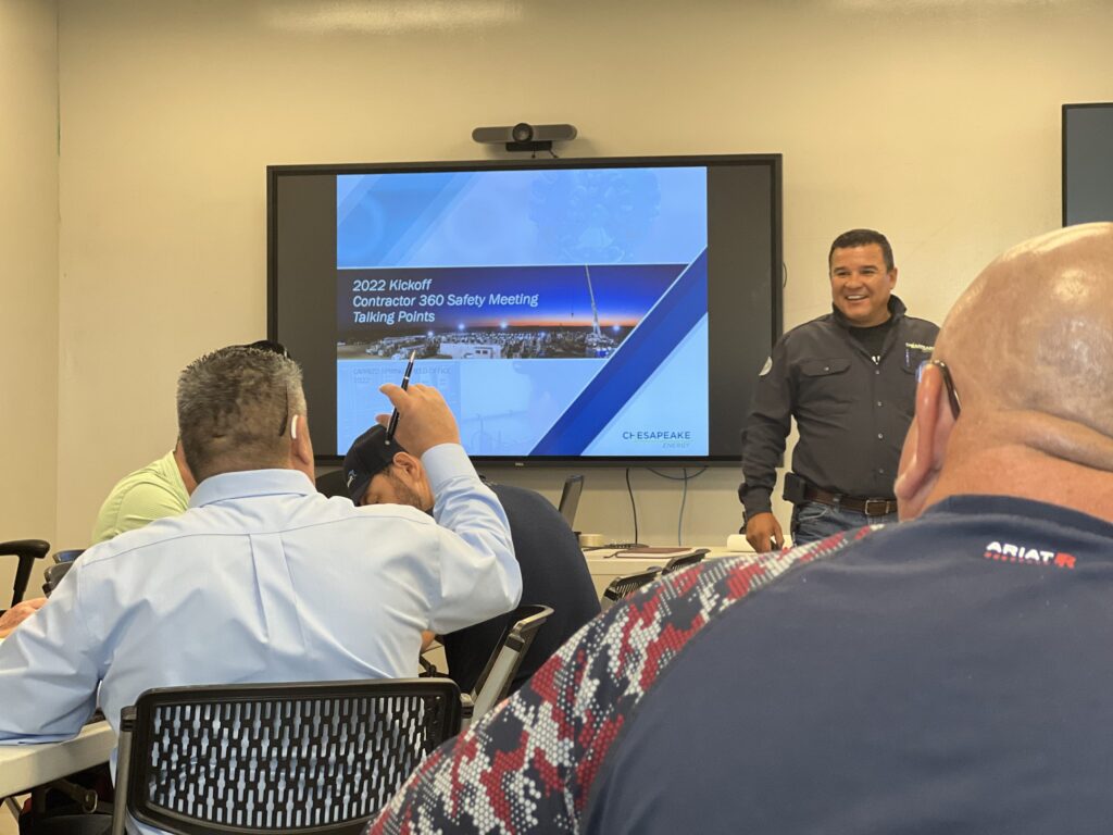 CarrizoSprings, Contractor360 Safety Meeting - Mike Alamillo