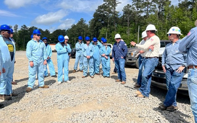 petroleum technology students from Panola College