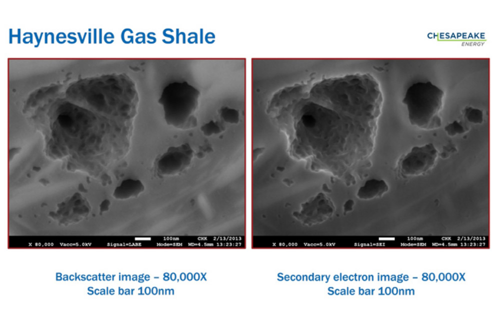 Polishing Sample - Haynesville Gas Shale