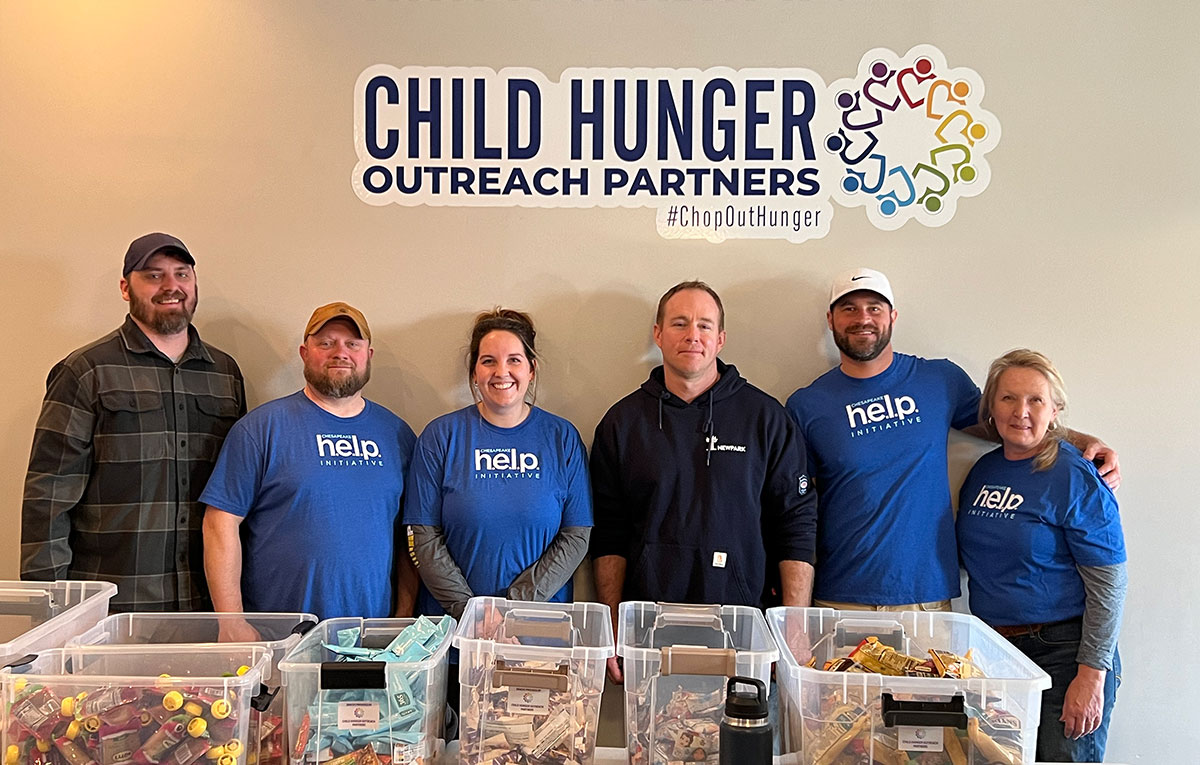 Marcellus employees volunteer at CHOP - 1Q24